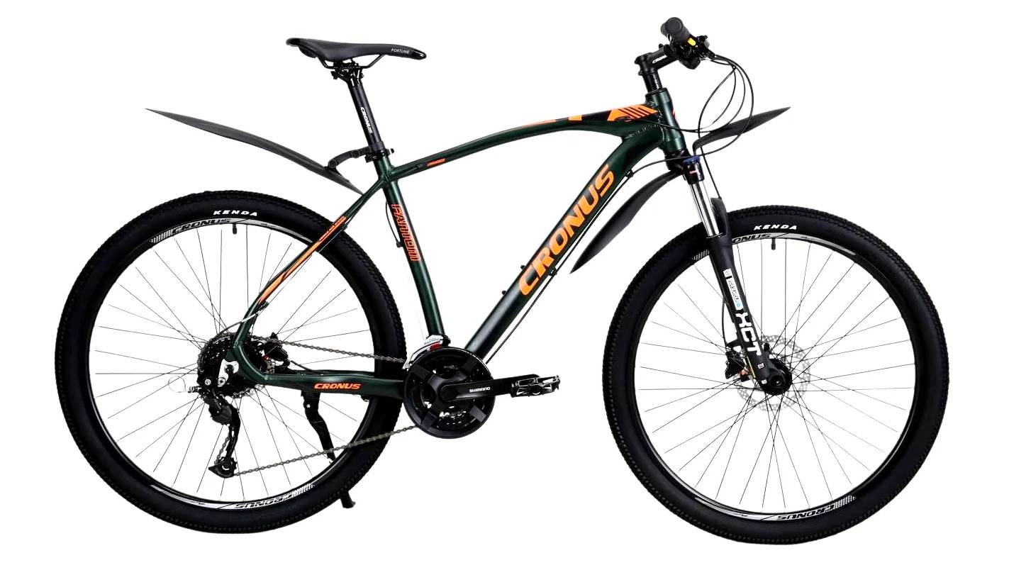 Фотографія Велосипед Cronus FANTOM 29", размер XL рама 21" (2023), Черно-оранжевый
